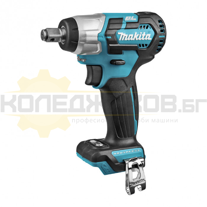 Акумулаторен ударен гайковерт MAKITA TW161DZ SOLO, 12V, 290 Nm, 2400 об/мин., 3600 уд/мин - 