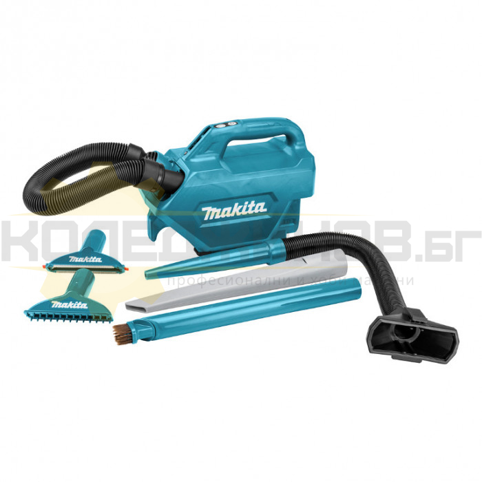 Акумулаторна прахосмукачка MAKITA DCL184Z SOLO, 18V, 38W, 1400 л/мин., 54 mbar, 0.5 л - 