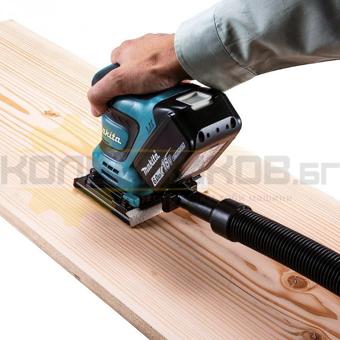 Акумулаторен виброшлайф MAKITA DBO480Z SOLO, 18V, 22000-28000 об/мин., 112х102 мм - 