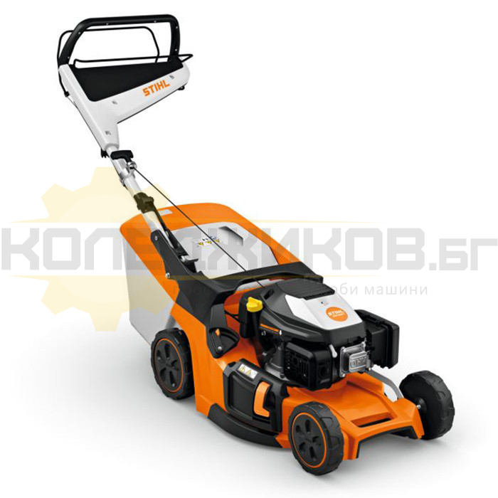 Бензинова косачка за трева STIHL RM 448.3 T, 166 куб.см., 3.5 к.с., 52 л., 46 см - 