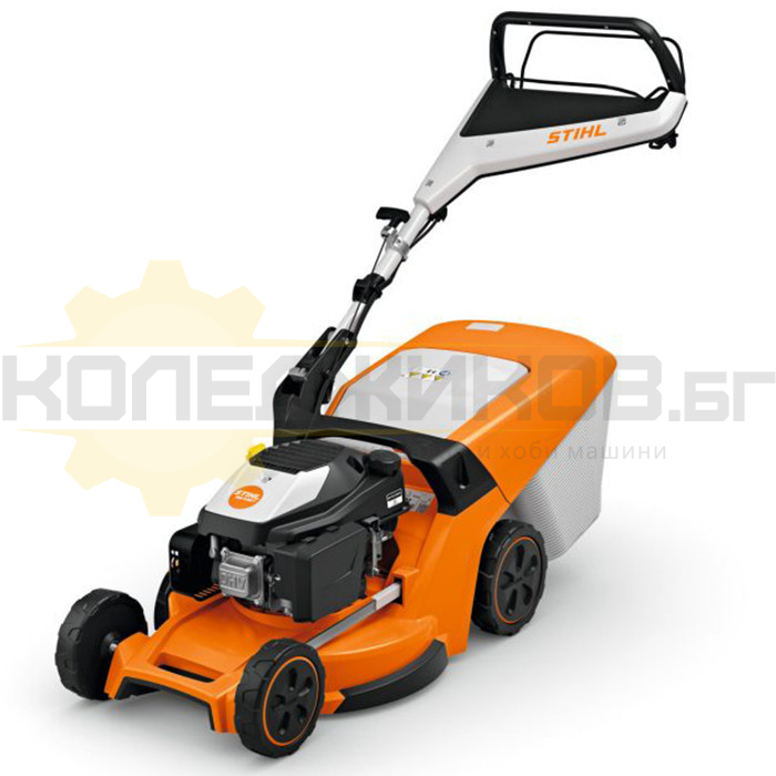 Бензинова косачка за трева STIHL RM 448.3 T, 166 куб.см., 3.5 к.с., 52 л., 46 см - 