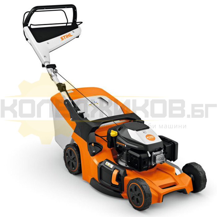 Бензинова косачка за трева - самоходна STIHL RM 453.3 T, 166 куб.см., 3.5 к.с., 55 л., 51 см - 