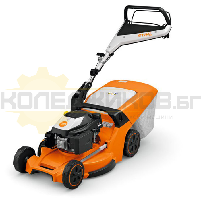 Бензинова косачка за трева - самоходна STIHL RM 453.3 T, 166 куб.см., 3.5 к.с., 55 л., 51 см - 