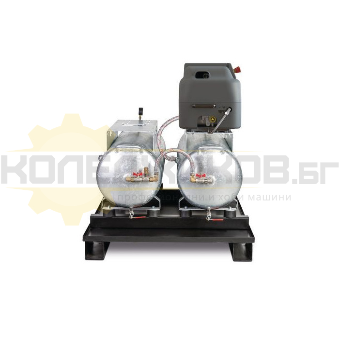 Винтов компресор за въздух AIRCRAFT ACS 3,5-10 2x100, 4240W, 380 л/мин., 2x100 л - 