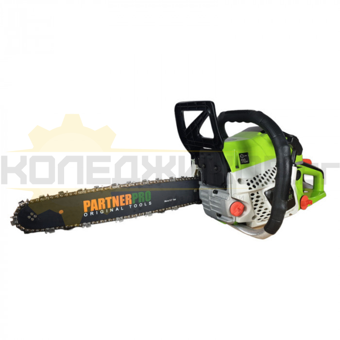 Бензинова резачка за дърва PARTNERPRO PS-52T, 38 см., 4800W, 52 куб.см - 