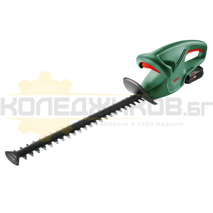 Акумулаторен храсторез BOSCH EasyHedgeCut 18-45 Set, 18V, 2 Ah, 45 см - 