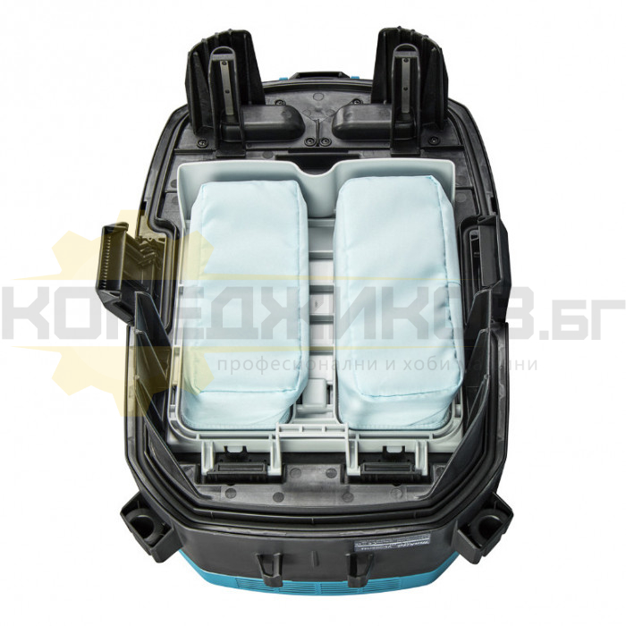 Акумулаторна прахосмукачка MAKITA VC006GMZ01 SOLO, 40+40V, 3700 л/мин., 180 mbar, 40 л - 