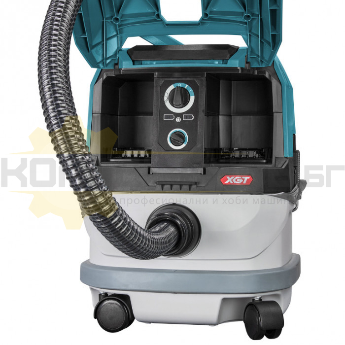 Акумулаторна прахосмукачка MAKITA VC001GLZ SOLO, 40V, 2800 л/мин., 230 mbar, 8 л - 