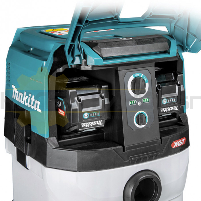 Акумулаторна прахосмукачка MAKITA VC001GLZ SOLO, 40V, 2800 л/мин., 230 mbar, 8 л - 