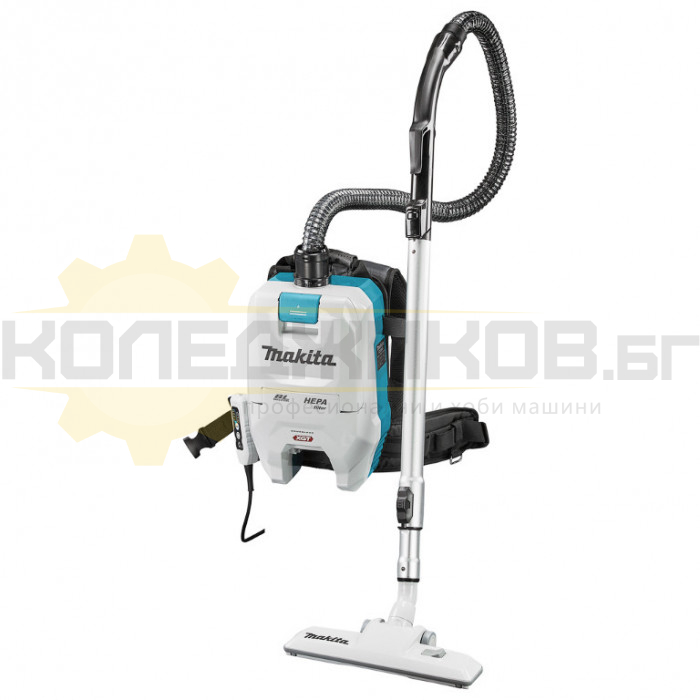 Акумулаторна прахосмукачка MAKITA VC008GZ SOLO, 40V, 195W, 2400 л/мин., 190 mbar, 2 л - 