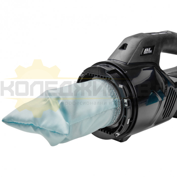 Акумулаторна прахосмукачка MAKITA CL001GA210 Set, 40V, 2x2 Ah, 125W, 210 mbar, 1200 л/мин., 0.73 л - 