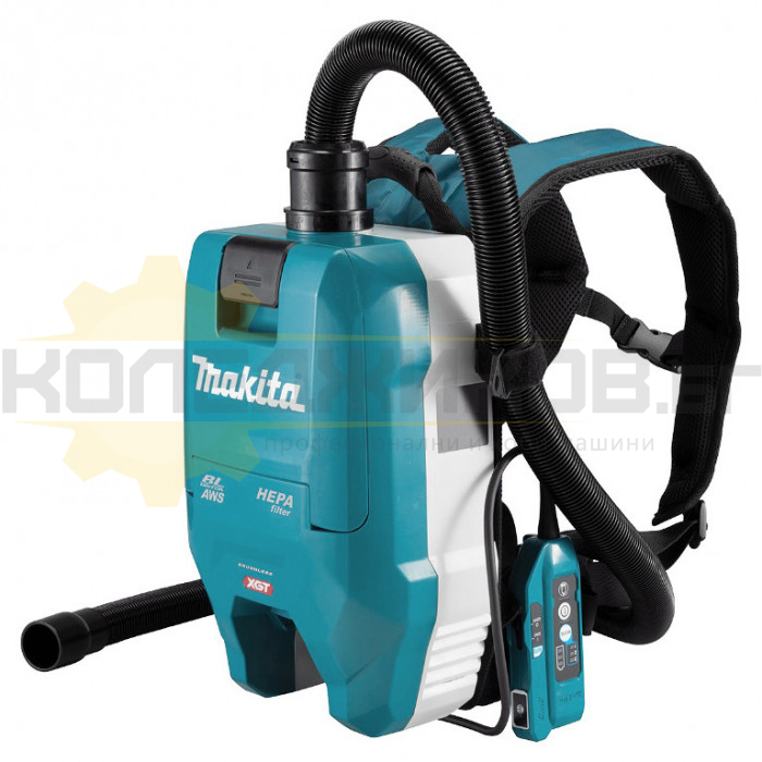 Акумулаторна прахосмукачка MAKITA VC009GZ01 SOLO, 40V, 1900 л/мин., 180 mbar, 2 л - 