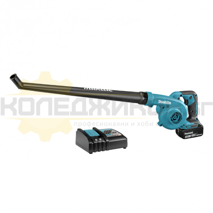 Акумулаторна духалка за листа MAKITA DUB186RT Set, 18V, 5 Ah, 52 м/сек - 