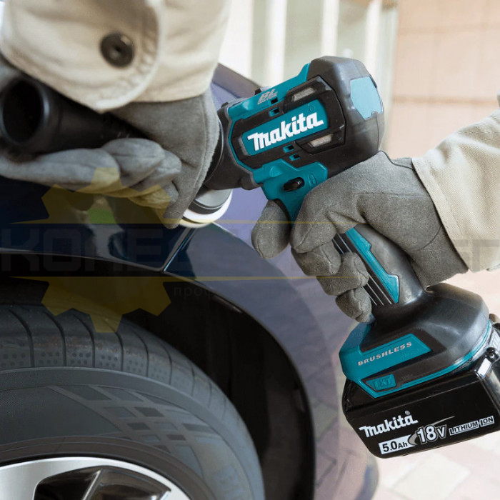 Акумулаторна полирмашина MAKITA PV301DZ SOLO, 12V, 0-9500 об/мин., 80 мм - 