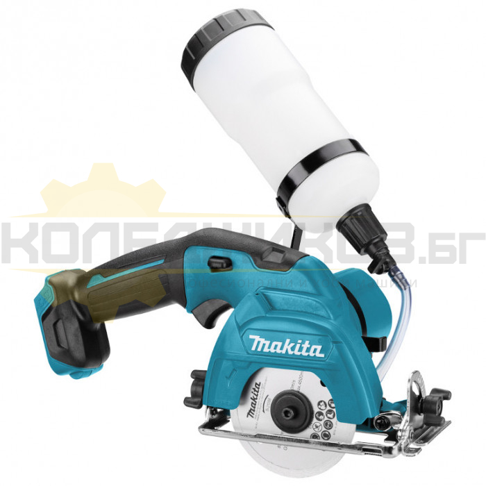 Акумулаторен ръчен циркуляр за керамика и стъкло MAKITA CC301DZ SOLO, 12V, 1600 об/мин., 85 мм - 