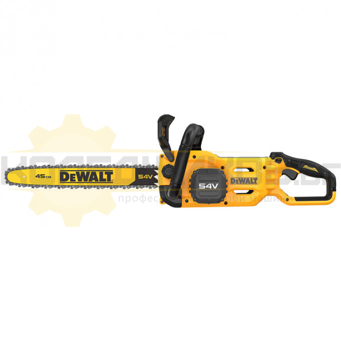 Акумулаторна резачка за дърва DeWALT DCMCS574X1-QW Set, 54V, 3 Ah, 45 см., 900 м/мин - 