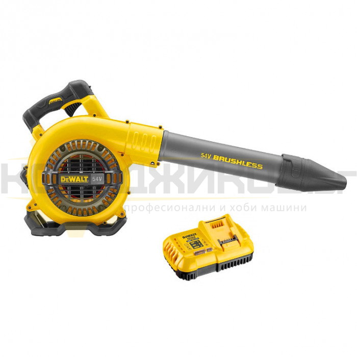 Акумулаторна духалка за листа DeWALT DCM572X1-QW Set, 54V, 3 Ah, 207 км/ч - 