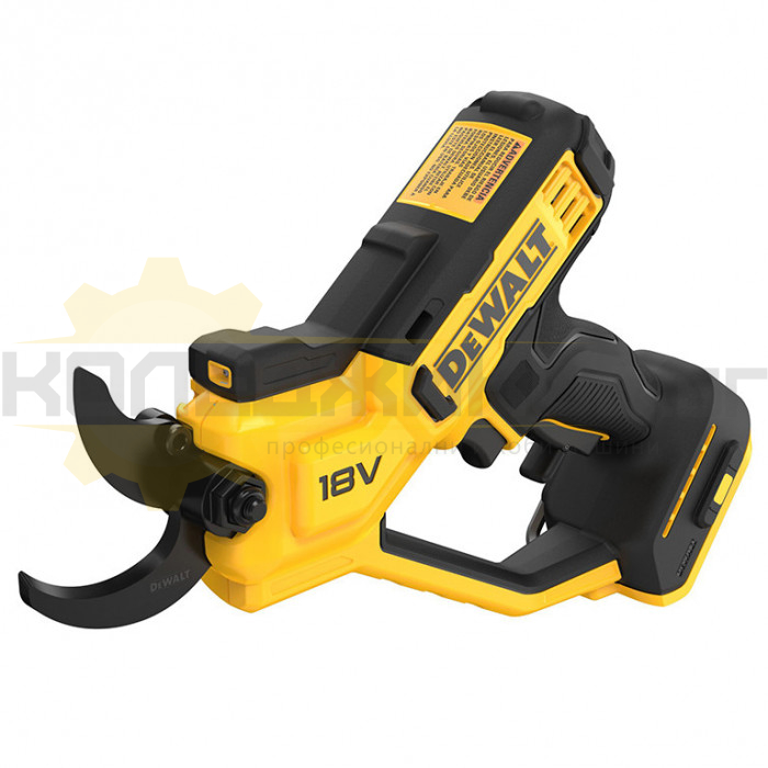 Акумулаторна лозарска ножица за клони и храсти DeWALT DCMPP568N-XJ SOLO, 18V, 38 мм - 