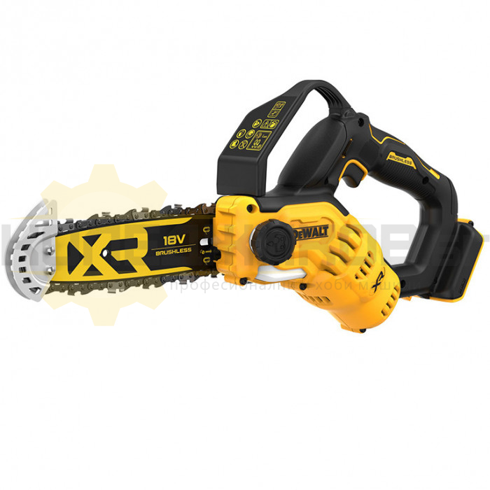 Акумулаторна резачка за клони и дърва DeWALT DCMPS520N-XJ SOLO, 18V, 8.6 м/сек., 20 см - 