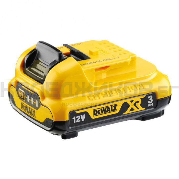 Акумулаторна батерия DeWALT DCB124-XJ, 12V, 3 Ah - 