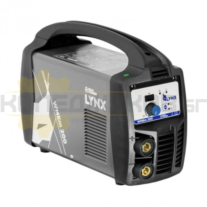 Инверторен електрожен MMA с опция за TIG, REM Power WMEm 200 Lynx, 9kW, 20-200 А - 