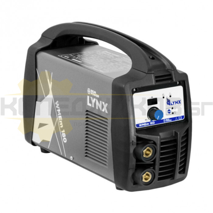 Инверторен електрожен MMA с опция за TIG, REM Power WMEm 180 Lynx, 7.8kW, 20-180 А - 