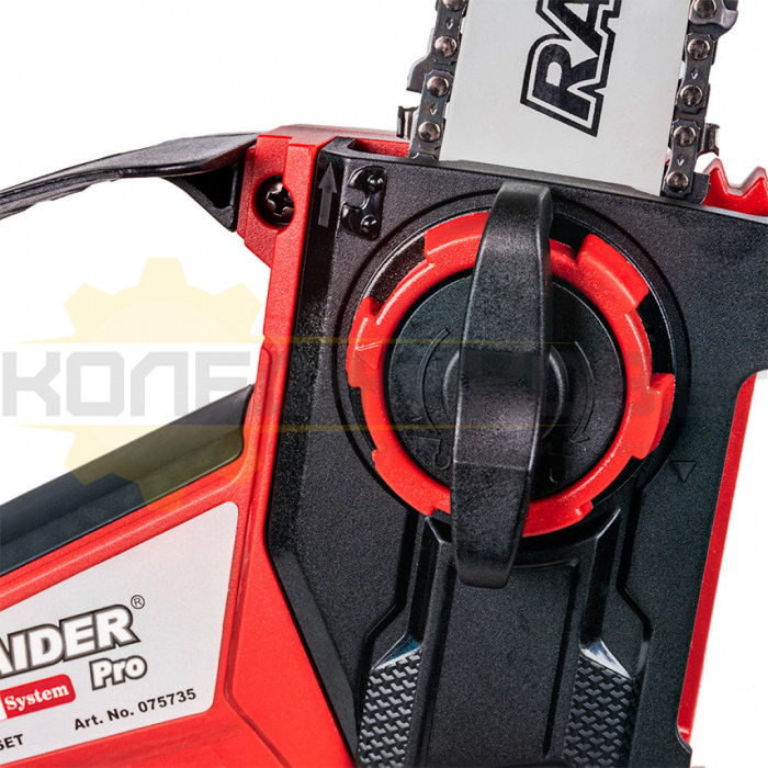 Акумулаторна резачка за клони и дърва RAIDER RDP-CCS20 R20 SOLO, 20V, 5.6 м/сек., 15 см - 