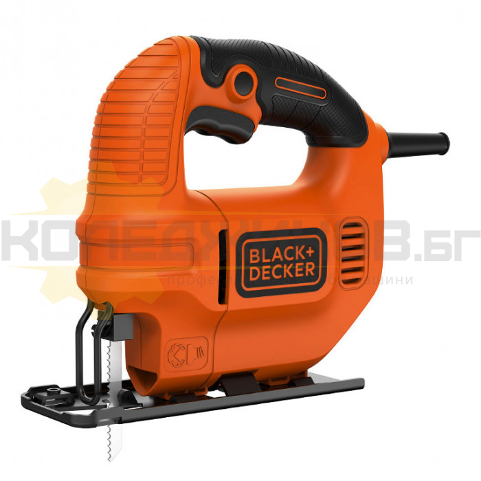 Електрически прободен трион/зеге BLACK+DECKER KS501-QS, 400W, 3000 хода/мин, 19 мм - 