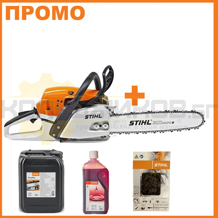 Бензинова резачка STIHL MS 261, 40 см, 4.1 к.с., 4.9 кг - ПРОМО - 