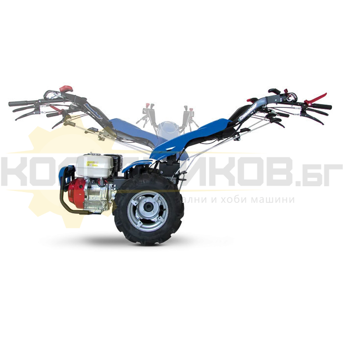 Мотоблок BCS 738 POWERSAFE REVERSIBLE / E Start - Honda GX270, 270 куб.см., 8.6 к.с., 66 см - 