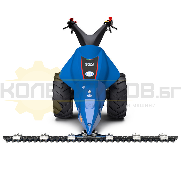 Палцова косачка за трева BCS 660 HY WS PowerSafe ALPS - Honda GX390, 389 куб.см., 11.7 к.с., 210 см - 