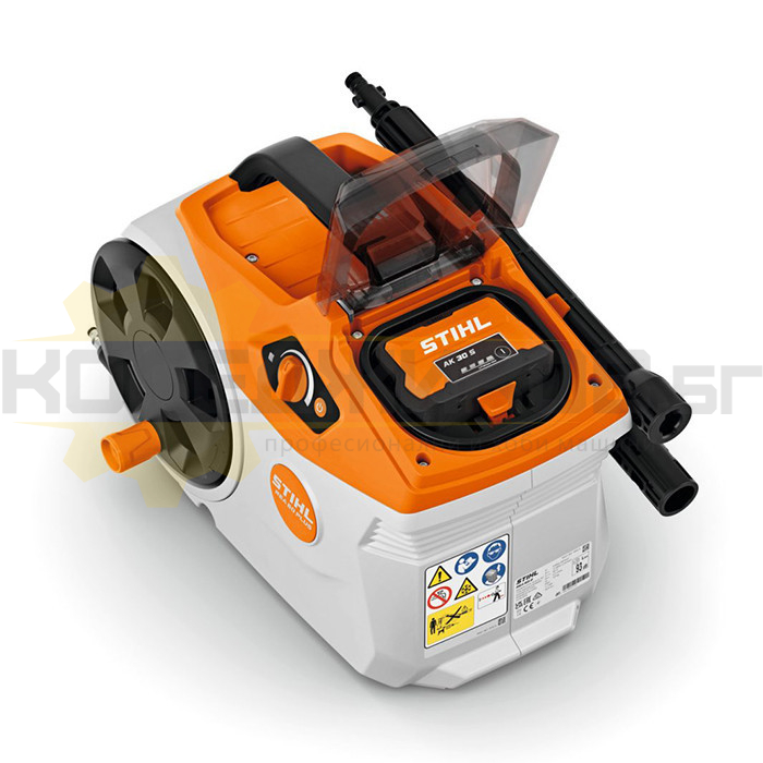 Акумулаторна водоструйка STIHL REA 60.0 PLUS SOLO, 36V, 270 л/час, 130 bar - 