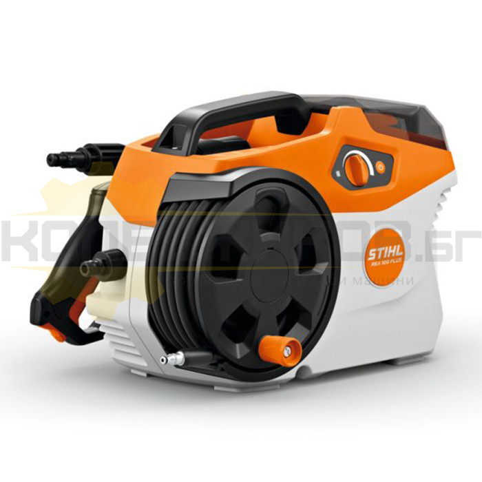 Акумулаторна водоструйка STIHL REA 100.0 PLUS SOLO, 36V, 300 л/час, 150 bar - 