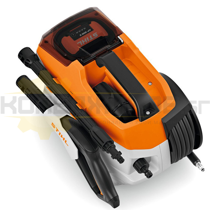 Акумулаторна водоструйка STIHL REA 100.0 PLUS SOLO, 36V, 300 л/час, 150 bar - 