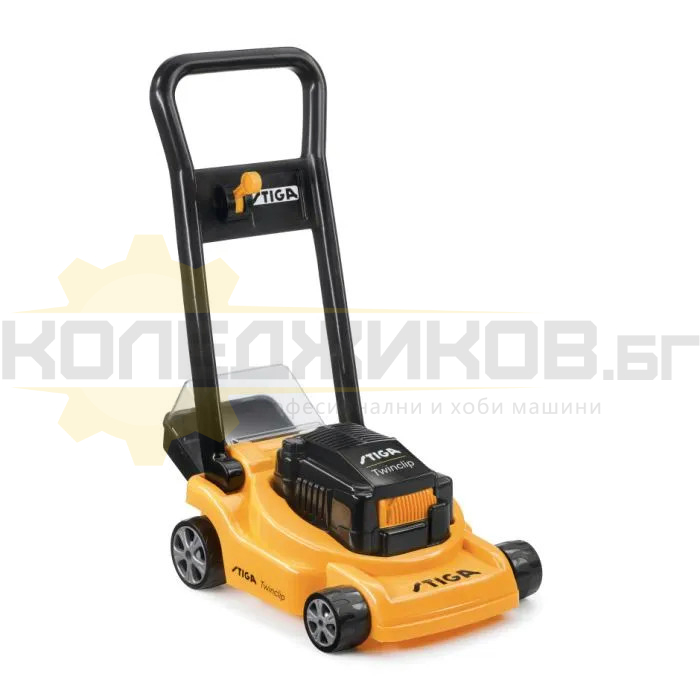 Детска играчка косачка за трева STIGA LawnMower Twinclip, от 2.5 до 5 г - 