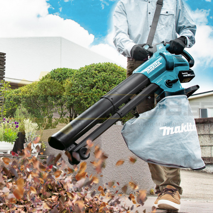 Акумулаторна духалка за листа - листосъбирач MAKITA DUB187T001 Set, 18V, 5 Ah, 64 м/сек - 