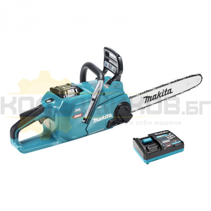 Акумулаторна резачка за дърва MAKITA UC016GT101 Set, 40V, 5 Ah, 40 см., 25.5 м/сек - 