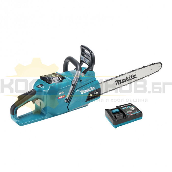 Акумулаторна резачка за дърва MAKITA UC013GT101 Set, 40V, 5 Ah, 45 см., 25.5 м/сек - 