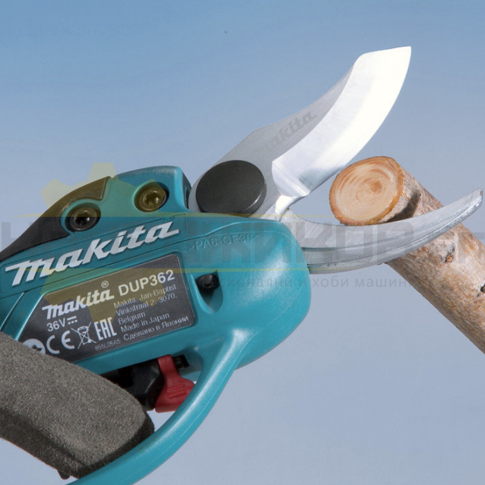 Акумулаторна ножица за клони и храсти с раница MAKITA DUP362Z SOLO, 36V, 33 мм - 