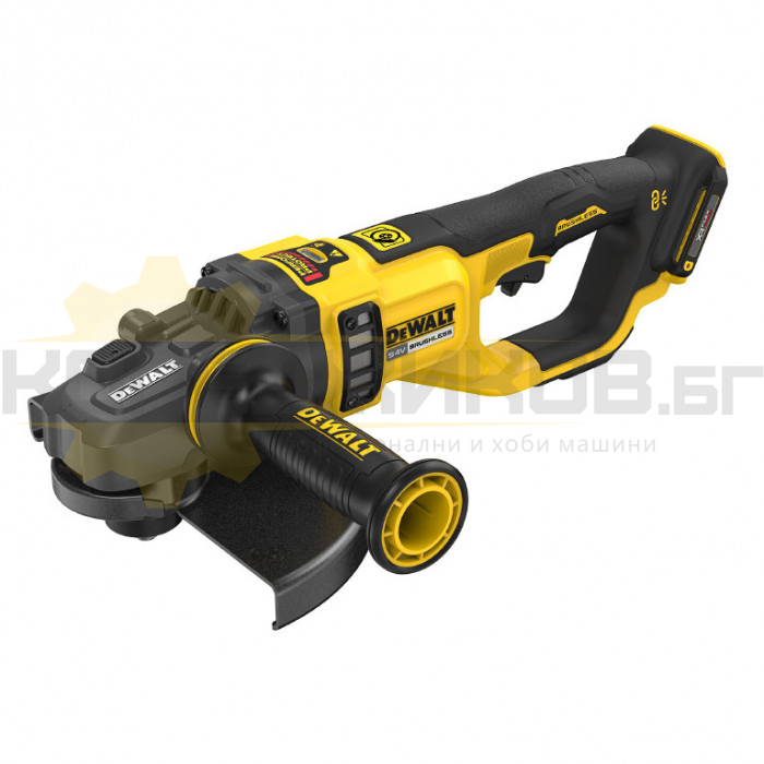 Акумулаторен ъглошлайф DeWALT DCG460N-XJ SOLO, 54V, 230 мм., 6000 об/мин - 