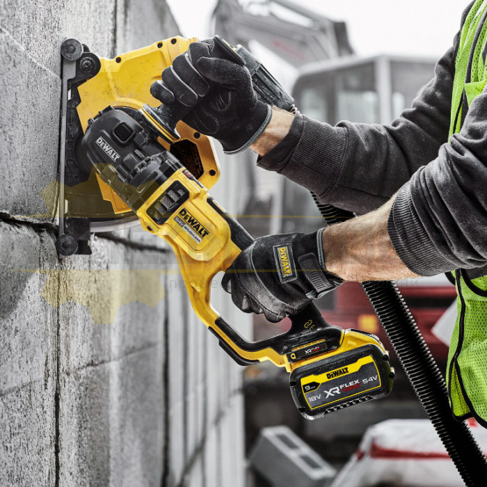 Акумулаторен ъглошлайф DeWALT DCG460N-XJ SOLO, 54V, 230 мм., 6000 об/мин - 