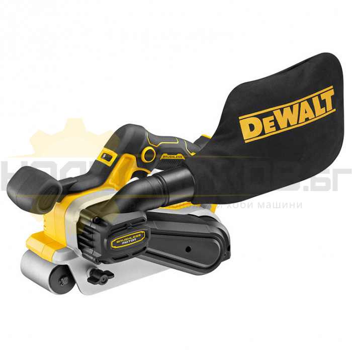 Акумулаторен лентов шлайф DeWALT DCW220NT-XJ SOLO, 18V, 198-320 м/мин., 533x75 мм - 