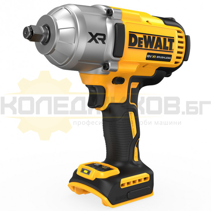 Акумулаторен ударен гайковерт DeWALT DCF900N-XJ SOLO, 18V, 1898 Nm, 2300 об/мин., 2200 уд/мин - 