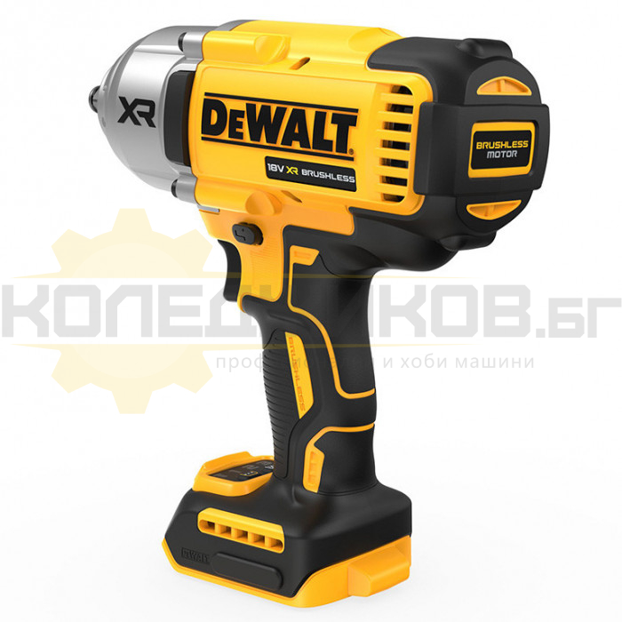 Акумулаторен ударен гайковерт DeWALT DCF900N-XJ SOLO, 18V, 1898 Nm, 2300 об/мин., 2200 уд/мин - 