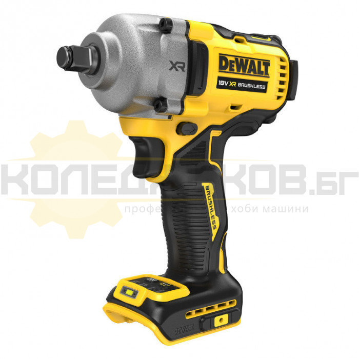 Акумулаторен ударен гайковерт DeWALT DCF891N-XJ SOLO, 18V, 1084 Nm, 2000 об/мин., 3250 уд/мин - 