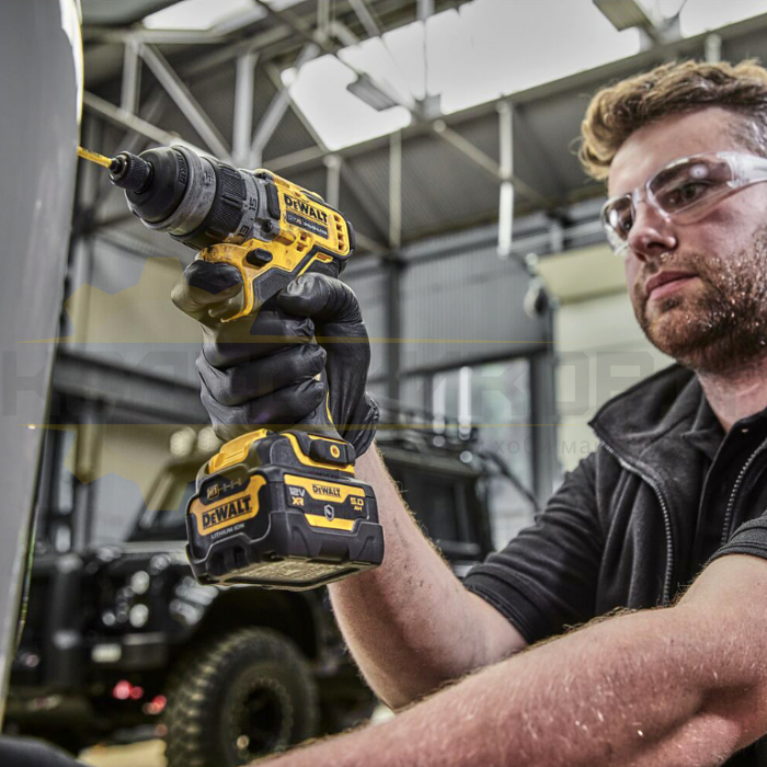 Акумулаторен винтоверт DeWALT DCD703NT-XJ SOLO, 12V, 57.5 Nm, 1500 об/мин - 