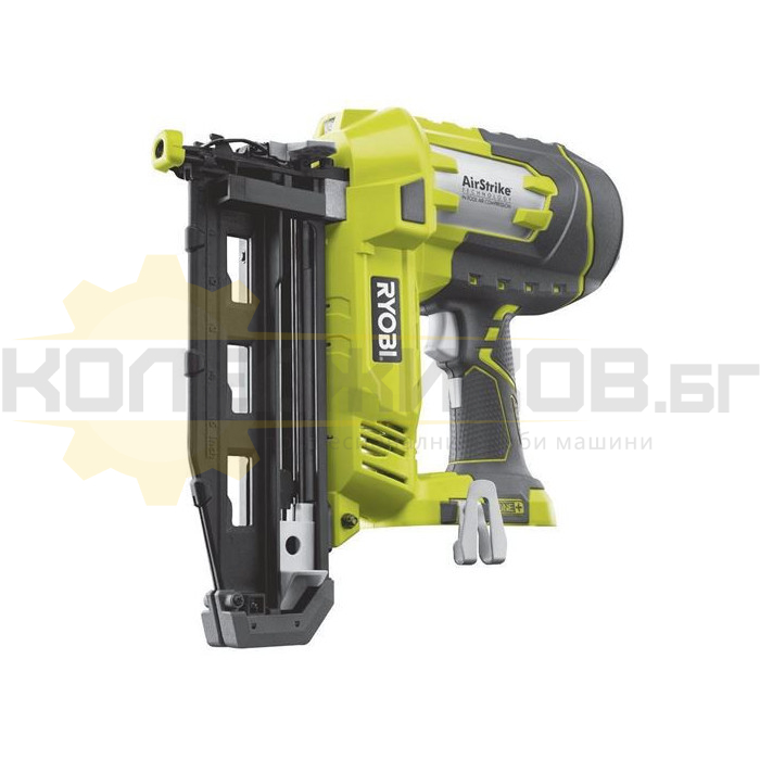 Акумулаторен такер за пирони RYOBI R18N16G-0 SOLO, 18V, 19-65 мм., 100 бр - 