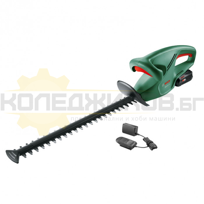 Акумулаторен храсторез BOSCH EasyHedgeCut 18V-52-13 Set, 18V, 2 Ah, 52 см - 