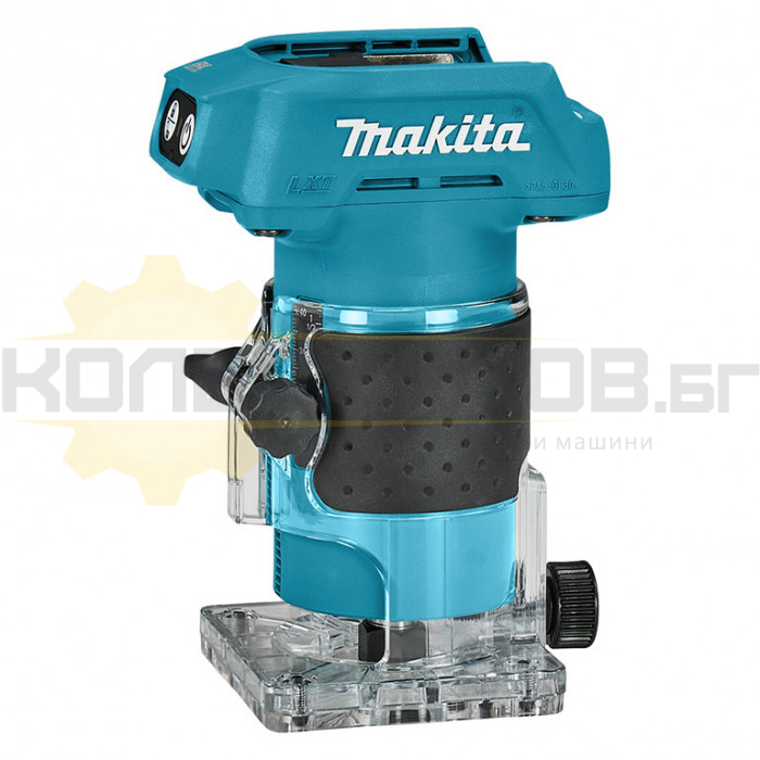 Акумулаторна оберфреза MAKITA DRT52Z SOLO, 18V, 30000 об/мин., ф 6 мм - 