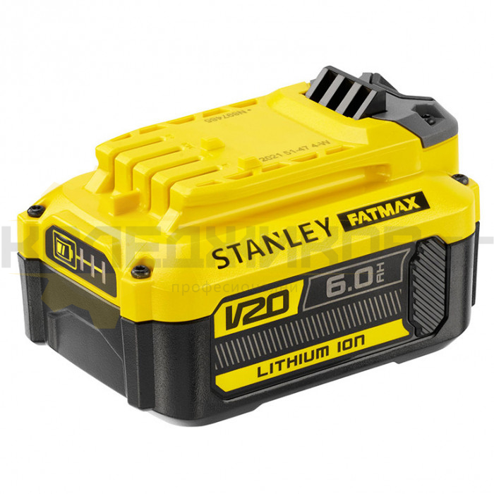 Акумулаторна батерия STANLEY FATMAX® V20 SFMCB206-XJ, 18V, 6 Ah - 